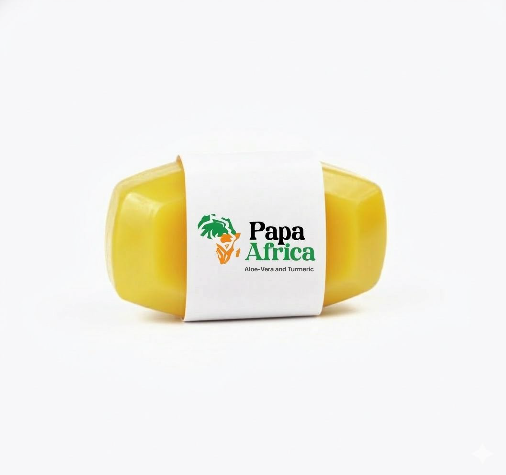Papa Africa Aloe-Vera and Turmeric Natural Soap